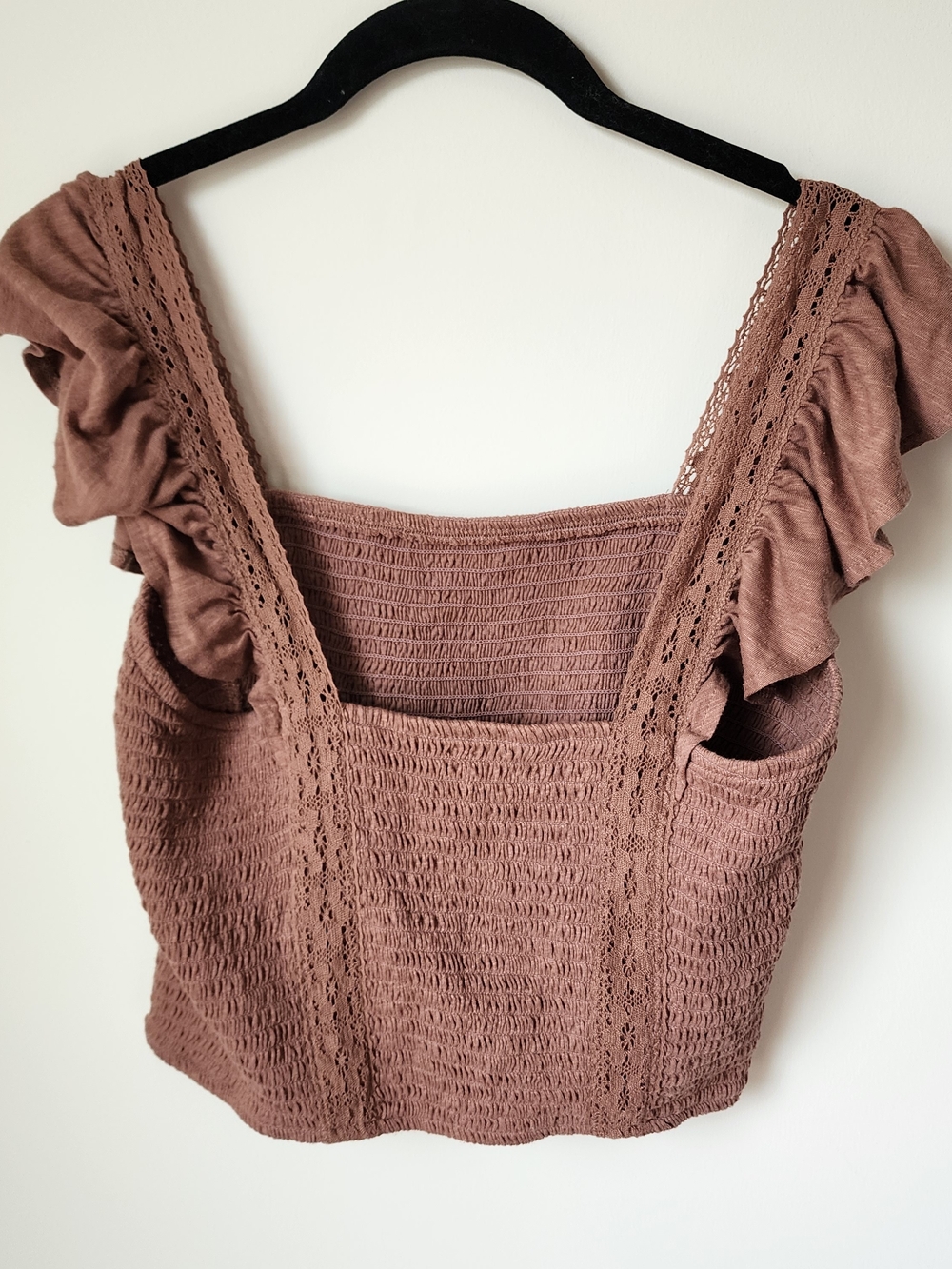 Smocked Ruffle Strap Top - Picture 8 of 13